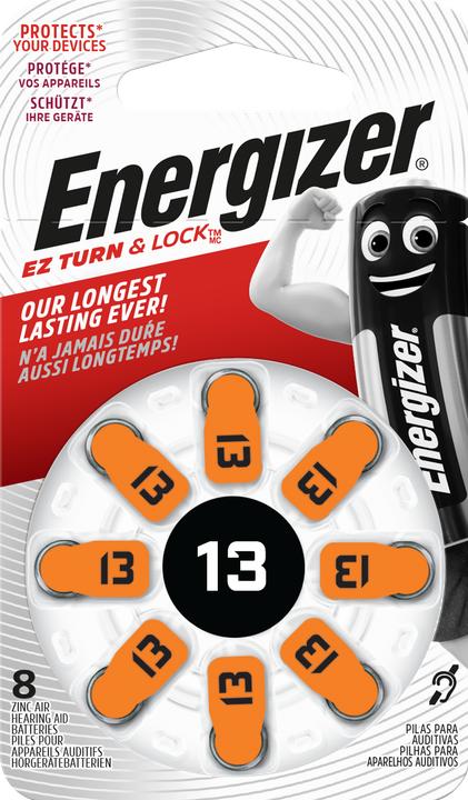 Actual product image Energizer Hearing Aid 13 (8 pcs., 13, 280 mAh)