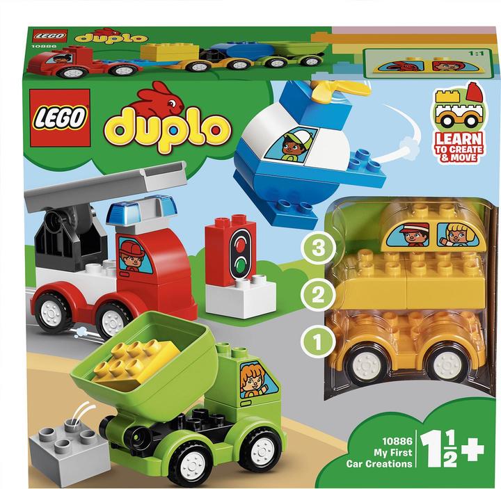 Produktbild LEGO DUPLO Meine ersten Fahrzeuge (10886)