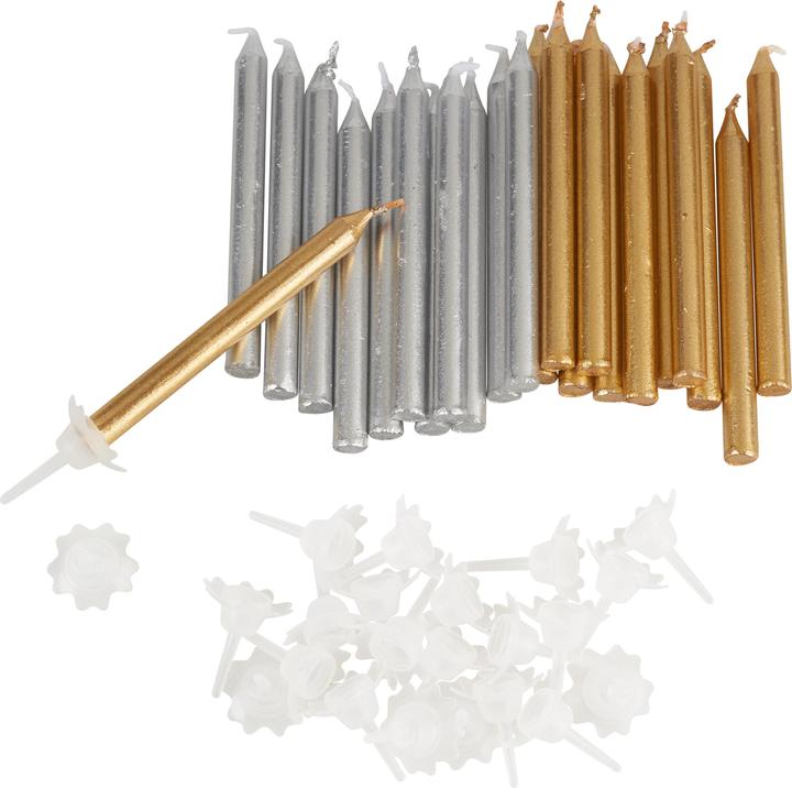 Produktbild Rico Design Kerze Set Pastell (24 Stk.)