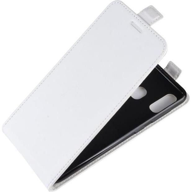 Thumbnail - MU Classic Leder Flipcase Hülle (Samsung Galaxy A20e), Smartphone Hülle, Weiss