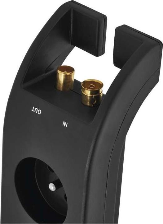 Productafbeelding Emos P54022 overspanningsbeveiliging Zwart 4 AC-uitgang(en) (4x, CEE 7/5, 2 m)