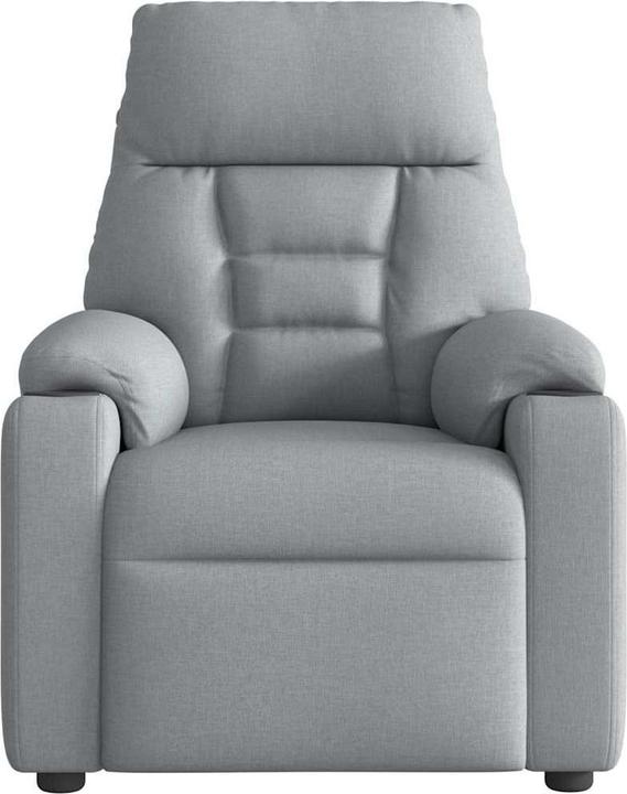 Immagine prodotto vidaXL Sedia da massaggio in tessuto grigio chiaro