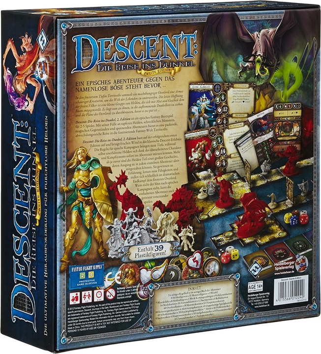 Actual product image Descent: The journey into darkness, 2nd edition (German)