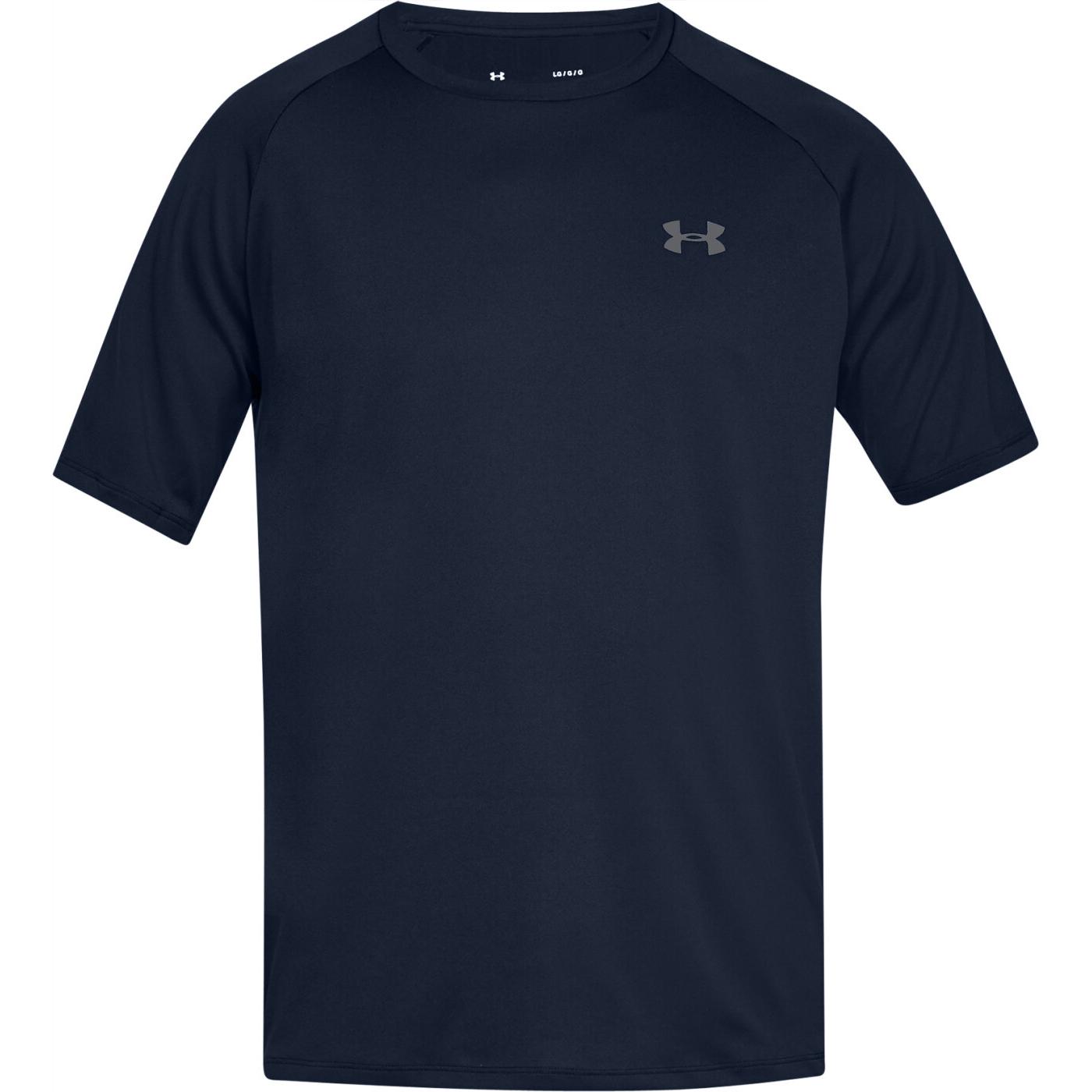 Under Armour, Herren, Sportshirt, Tech 2.0 SS Tee (XXL), Blau, XXL