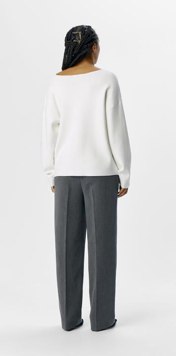 Actual product image Object V-neck knit jumper (M)