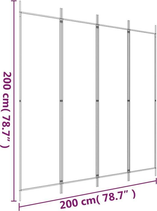 Image du produit vidaXL Raumteiler