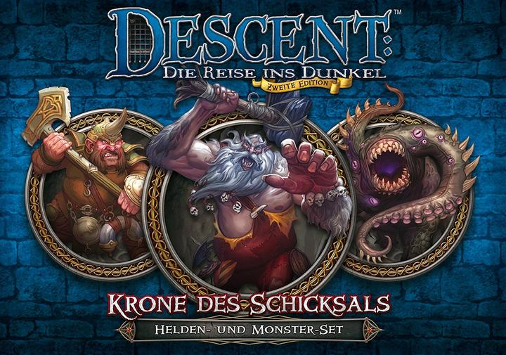 Produktbild Descent 2: Krone des Schicksals (Helden- und Monster-Set) (Deutsch)