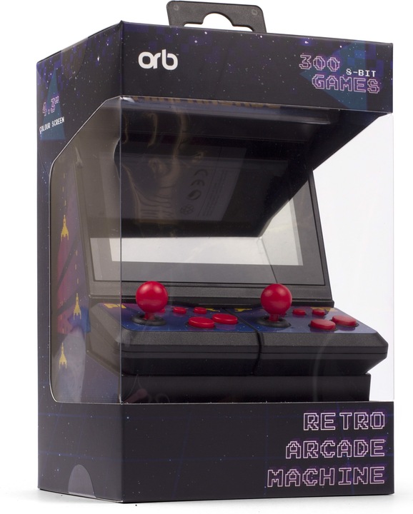 Image du produit ORB - Mini machine à arcade avec double contrôleur - inkl. 300x 8-Bit Spielen
