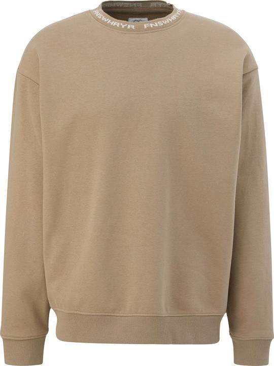 Actual product image s.Oliver Sweatshirt Sweatshirt mit Jacquard-Blende (M)