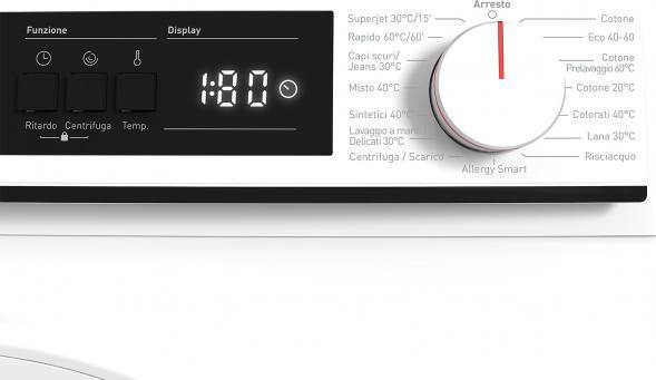 Produktbild Sharp ES-NFA8121WD Frontlader-Waschmaschine 8 (8 kg, Links)