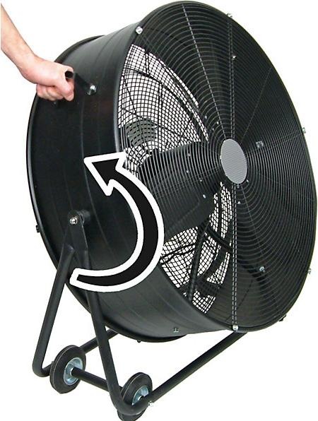 Actual product image CasaFan Drum fan (76.10 dB)
