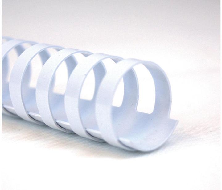 Immagine prodotto GBC Raccoglitore di dorso 6mm, 21 anelli, bianco, 100 pz.