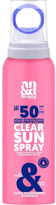 Immagine prodotto A.N.D. beauty Clear Sun Spray SPF 50 (Spray solare, SPF 50, 100 ml)