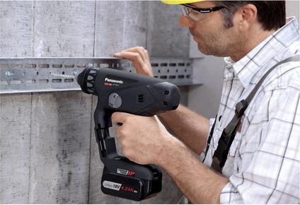 Actual product image Panasonic Cordless hammer drill (Rechargeable battery operated)