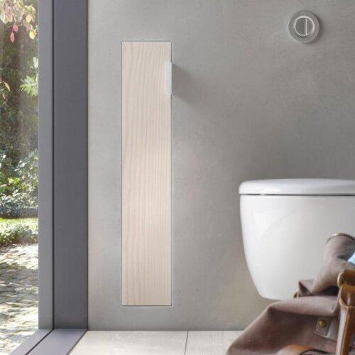 Produktbild Emco WC-Modul ASIS PLUS UP 803x154mm Türanschlag links Aluminium