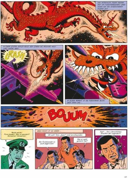 Productafbeelding Blake und Mortimer Bibliothek 8: Die drei Formeln des Professor Sato (Duits, Bob de Moor, Edgar-Pierre Jacobs, Michael Hein, 2025)