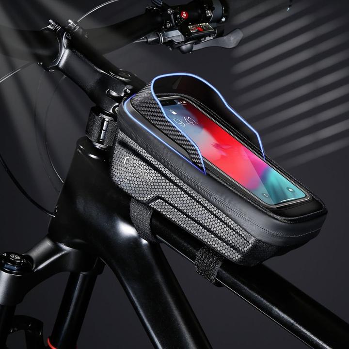 Produktbild Tech-Protect V2 bicycle bag with space for a 1l phone - black
