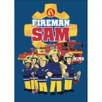 Actual product image Fireman Sam fleece blanket, 110x140cm (140 x 110 cm)