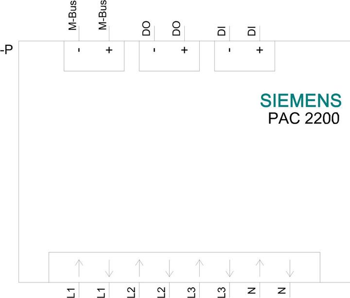 Produktbild Siemens Digital Power Meter, 65A, M-bus 230Vac