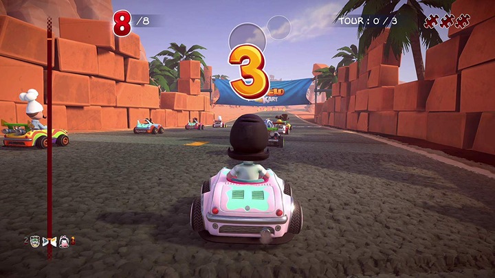Actual product image Microids Garfield Kart Furious Racing (PS4, EN)