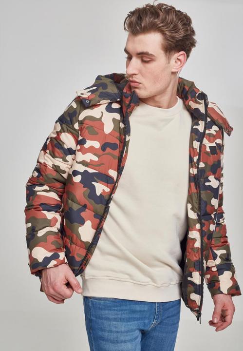 Produktbild Urban Classics Hooded Camo Puffer Jacket (XL)