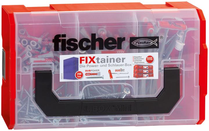Produktbild Fischer 030189 SK SB-Karte, Inhalt Dübel SX 5 x 25, 20 x Spanplattenschraube 4 x 30 (200 Stk.)