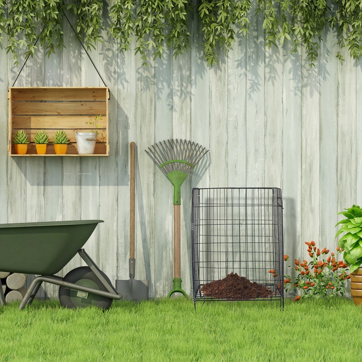 Produktbild Relaxdays Komposter Metall (120 l)