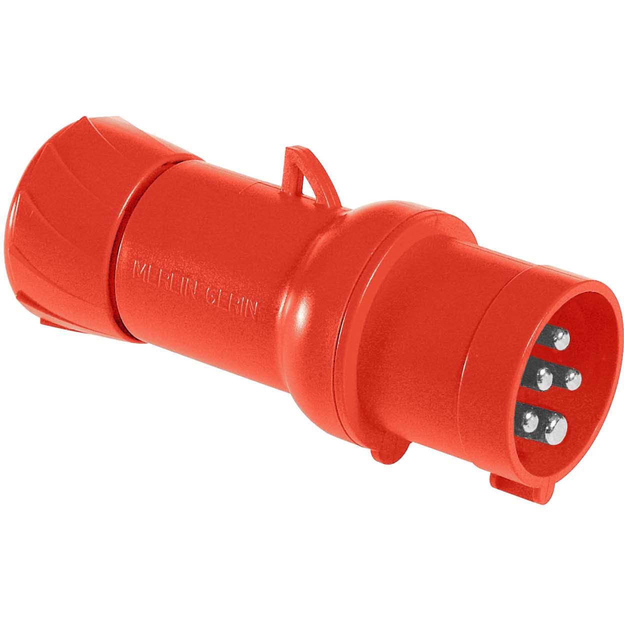 Thumbnail - Merlin Gerin, Netzstecker + Netzkupplung, Kabelstecker 16A MALE IP44 230V 5P (CEE 7/4)