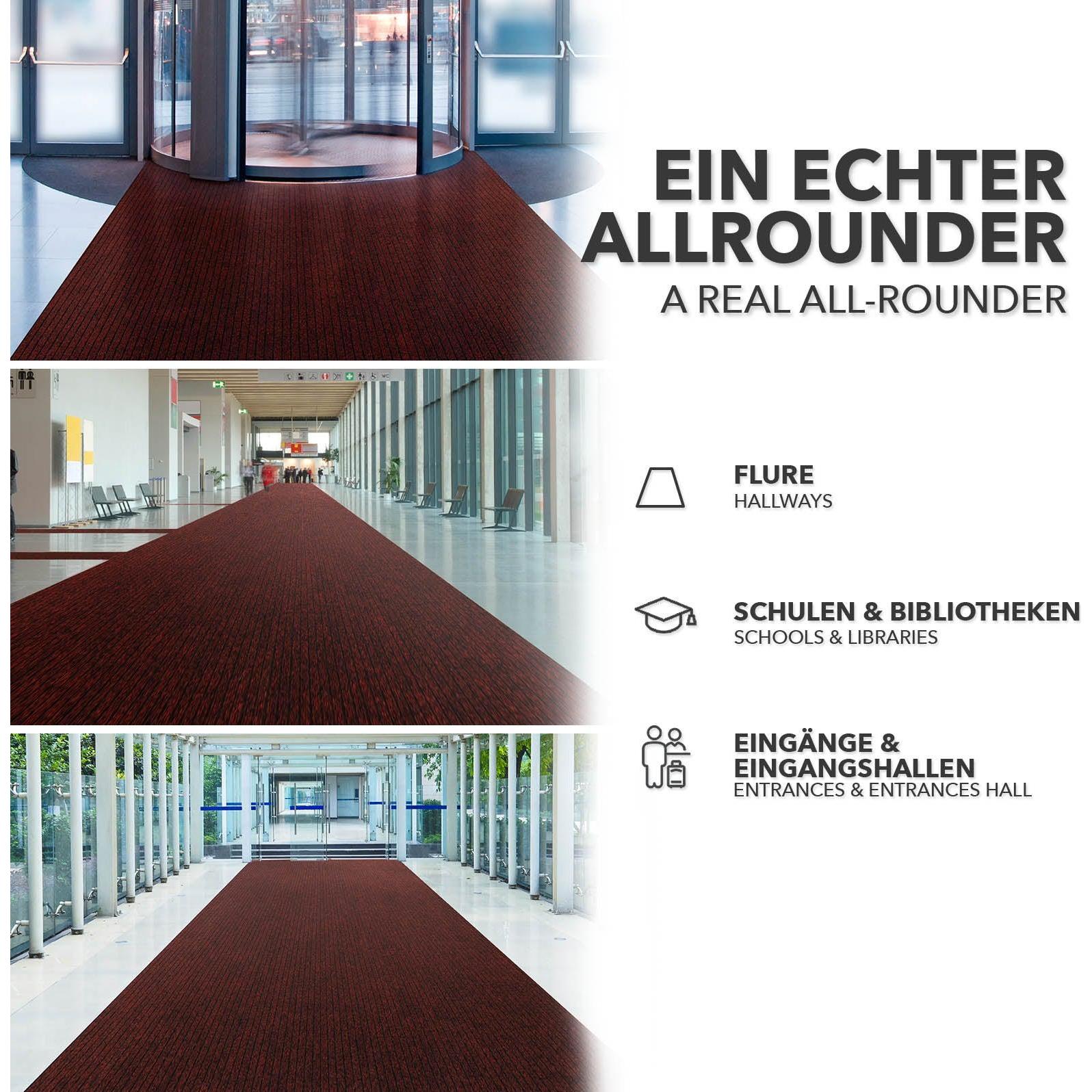 Thumbnail - Karat, Fussmatte, Atlas (100 x 400 cm)