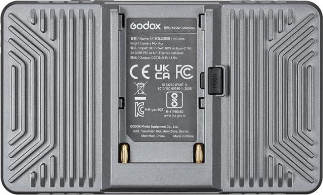 Image du produit Godox GM6S Pro 4K Ultra Bright Camera Monitor Kit 2 (55", 4K)