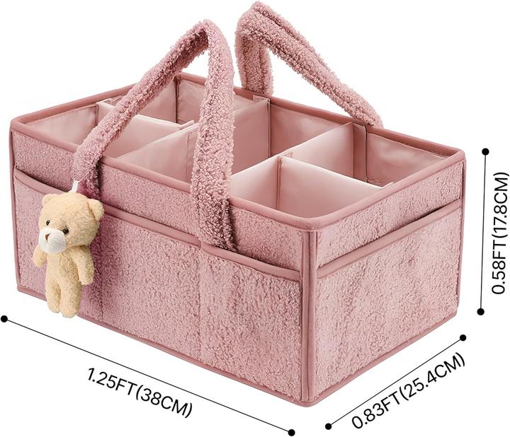 Actual product image Chanxiuzai Baby Wickeltasche Organizer für Wickeltisch