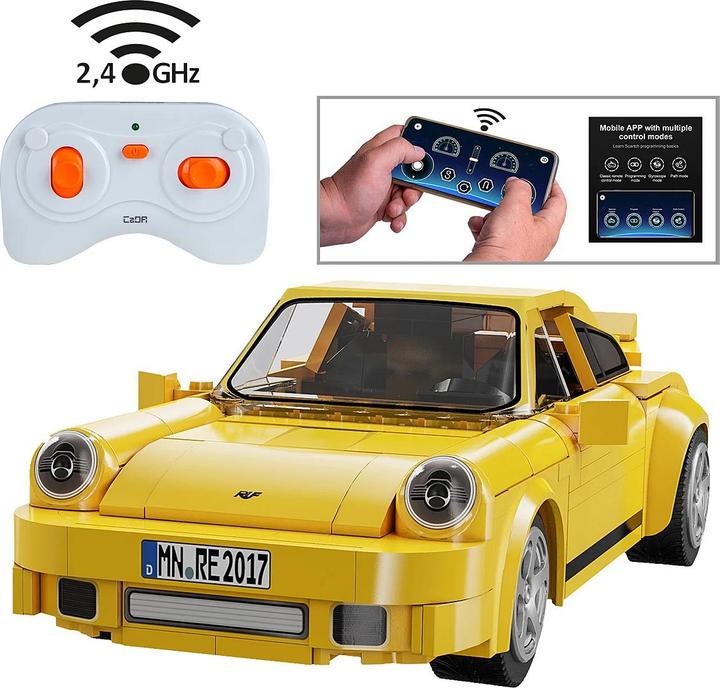 Produktbild Cada RUF CTR 2017 Yellowbird 1:20 gelb 2,4GHz Bricks (Kit)