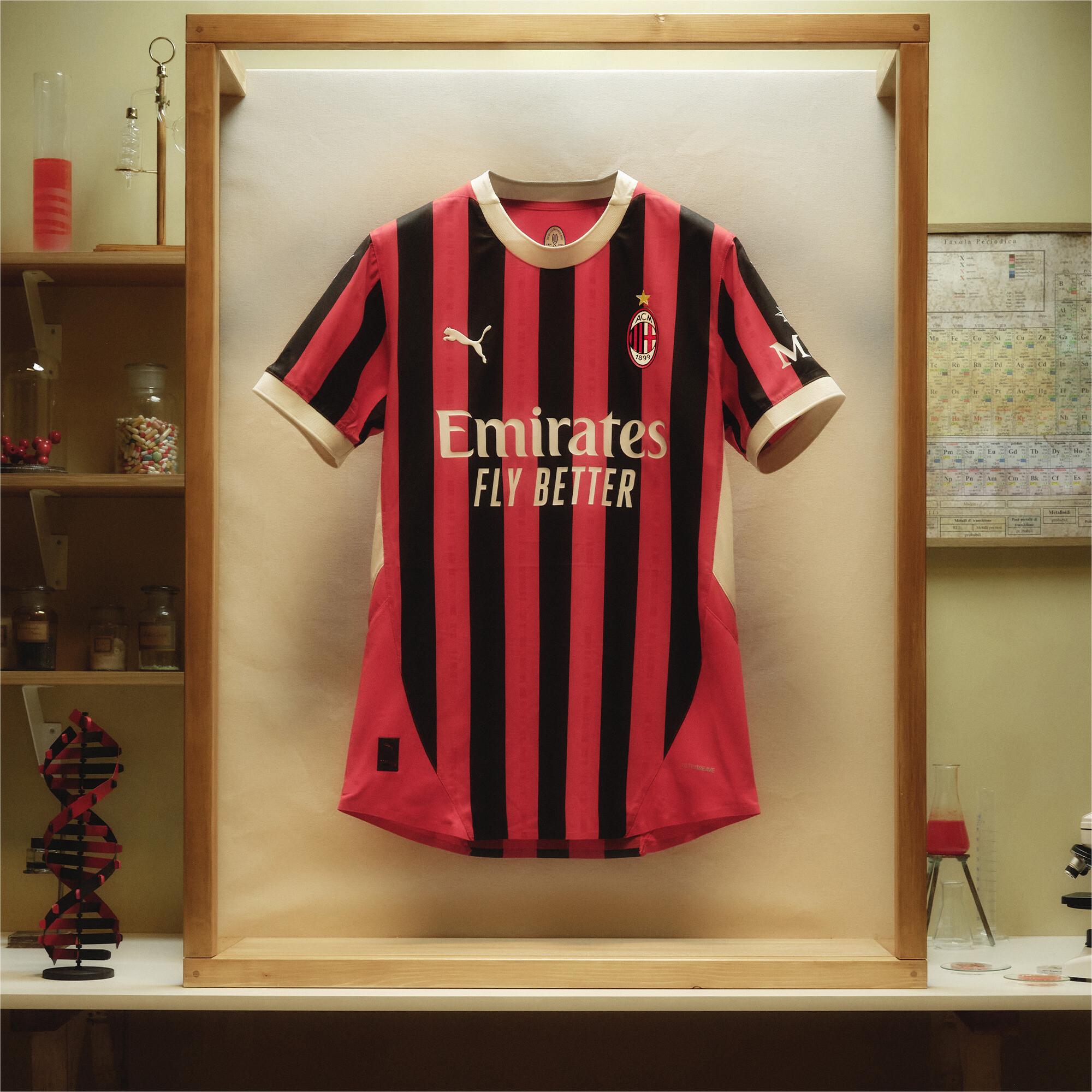 Thumbnail - Puma, Unisex, Fussballtrikot, ACM Home Jersey Replica Jr (128), Rot, 128