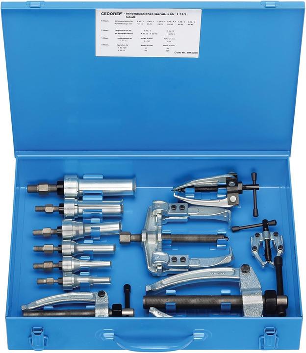Produktbild Gedore 1.32/1 Innen- und Aussenabziehersatz, 11-teilig