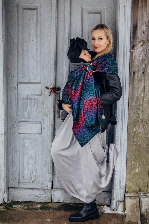 Produktbild Lennylamb Ring Sling - Peacock'S Tail - Black Opal (1.80 m)
