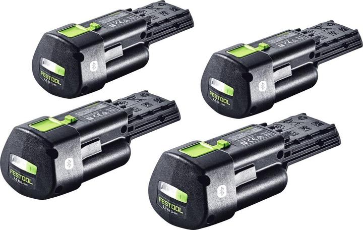 Image du produit Festool Kit batterie 4x BP 18 Li 3,0 Ergo I Batterie 18 V 3,0 Ah / 3000 mAh Li-Ion ( 4x 577704 ) (18 V)