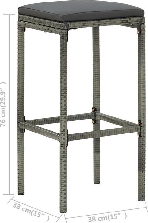 Image du produit vidaXL Barstuhl