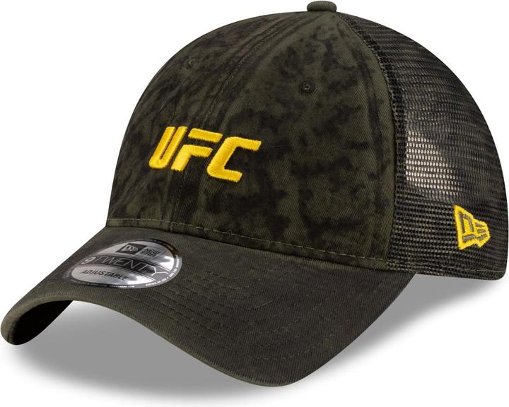 Produktbild New Era 9Twenty Trucker Cap - UFC MMA oil washed oliv