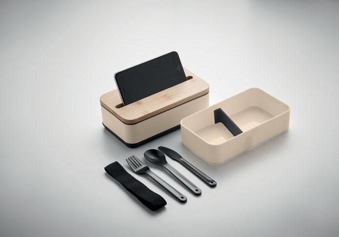 Produktbild MidOcean Brotdose Wint Polypropylen