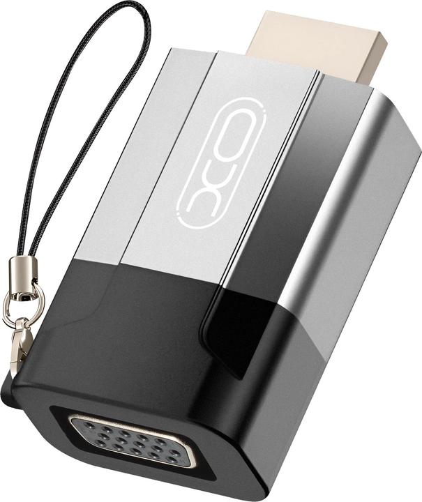 Actual product image xO adapter GB014 HDMI - VGA gray (HDMI, 2.70 cm)