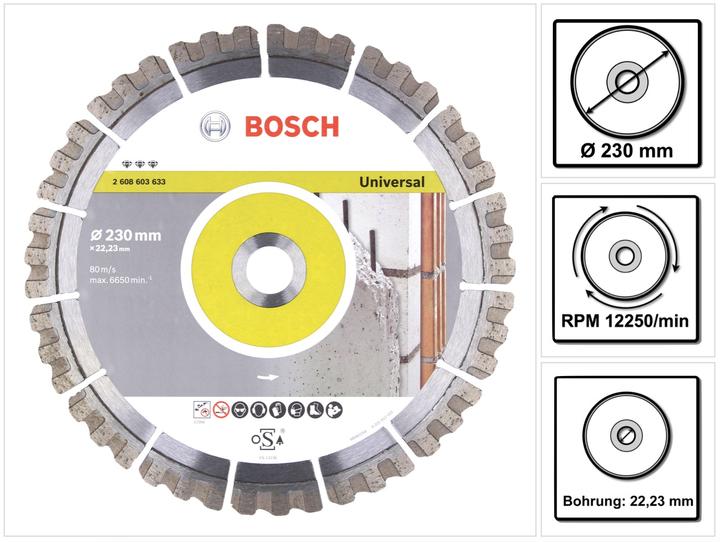 Actual product image Bosch Professional Zubehör Diamond cutting disc