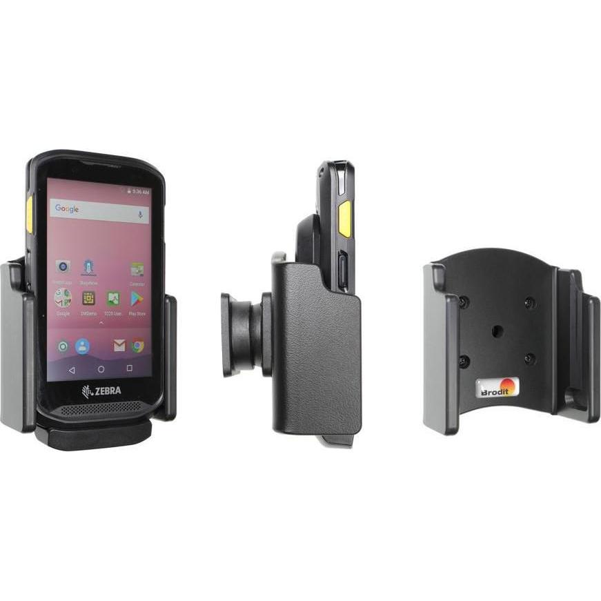 Brodit Passive holder with tilt swivel, Smartphone Halterung, Schwarz