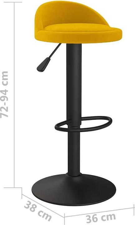 Actual product image vidaXL Bar stool