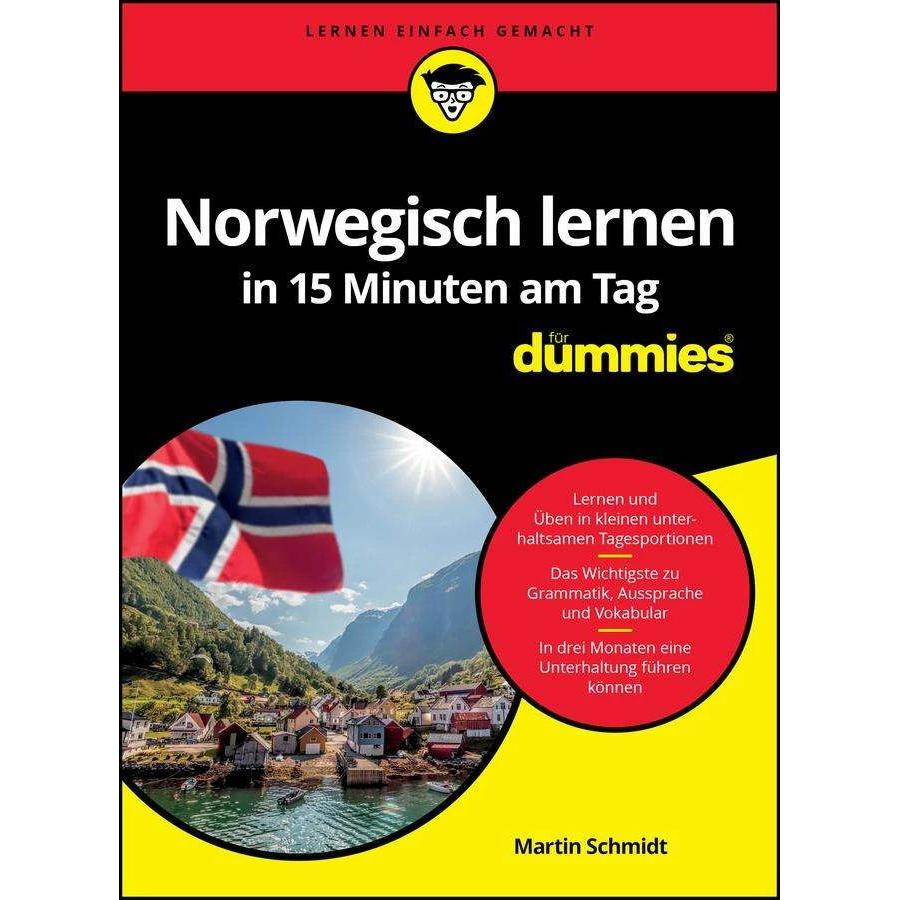Norwegisch lernen in 15 Minuten am Tag für Dummies, Schulbücher von Martin Schmidt
