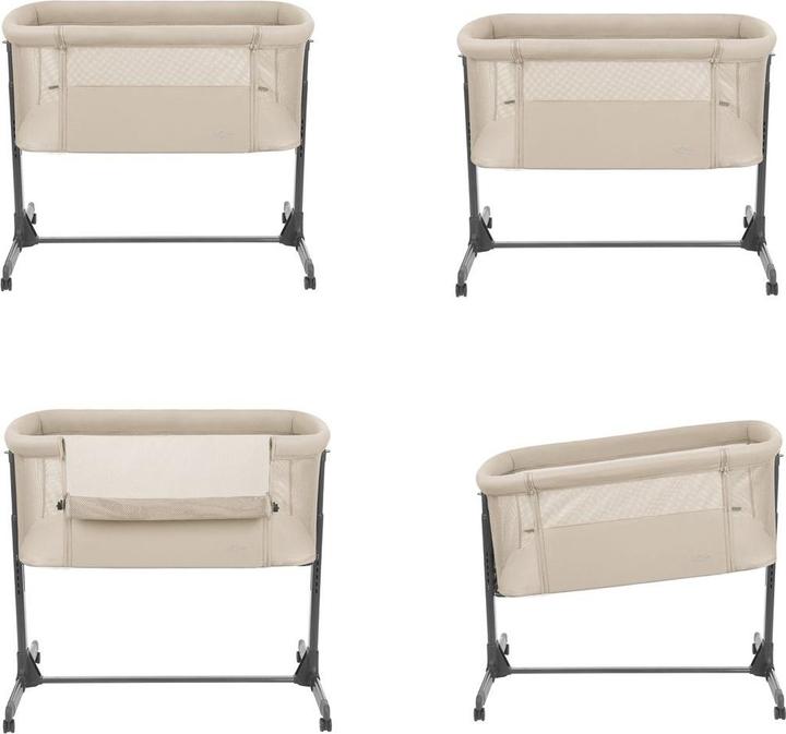 Produktbild Kikkaboo Beistellbett Noah verstellbar