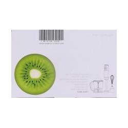 Thumbnail - Kiwi 1000 watt 1 l edelstahl whipper set, Stabmixer, Silber