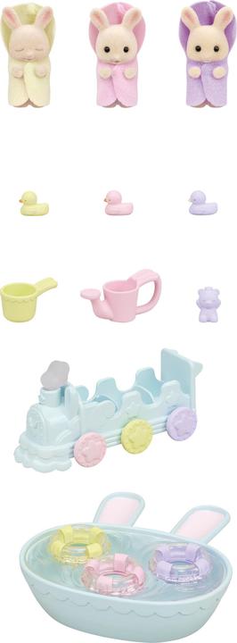 Immagine prodotto Epoch I tripletti Lapin Crème e gli accessori da bagno