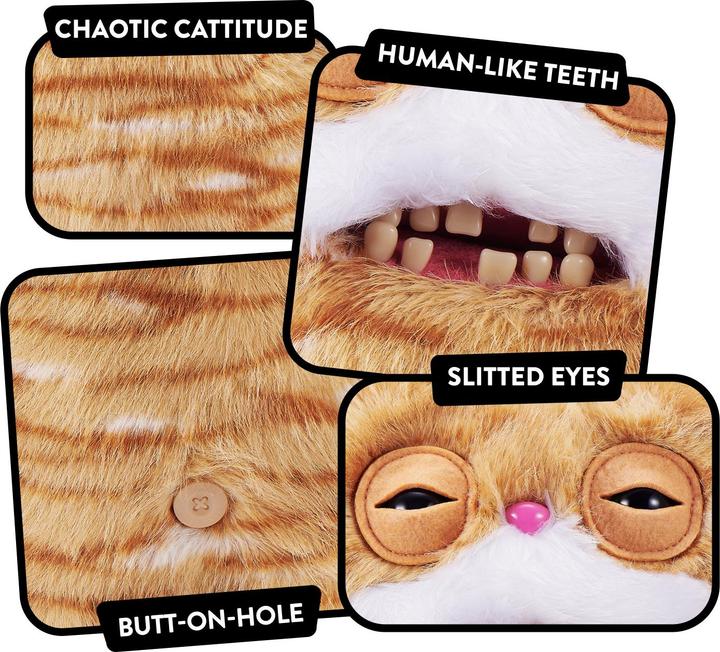 Produktbild Zuru Fuggler Funny Ugly Monster - Alley Cats - Yawper (26.40 cm)