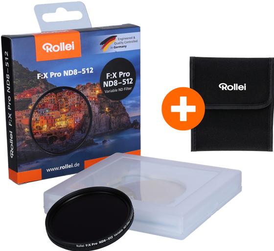 Productafbeelding Rollei F:X Pro ND8-512 72 mm (ND / grijsfilter, 72 mm)