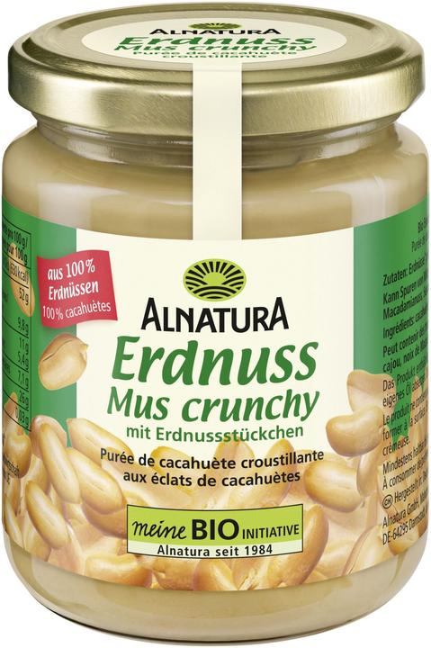 Alnatura Burro di arachidi biologico croccante 250g (250 g)